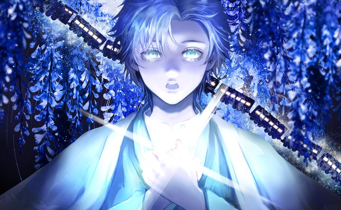 噺RECORD『朗読喫茶噺の籠』シリーズイラスト