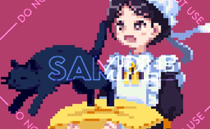 love、ドット絵