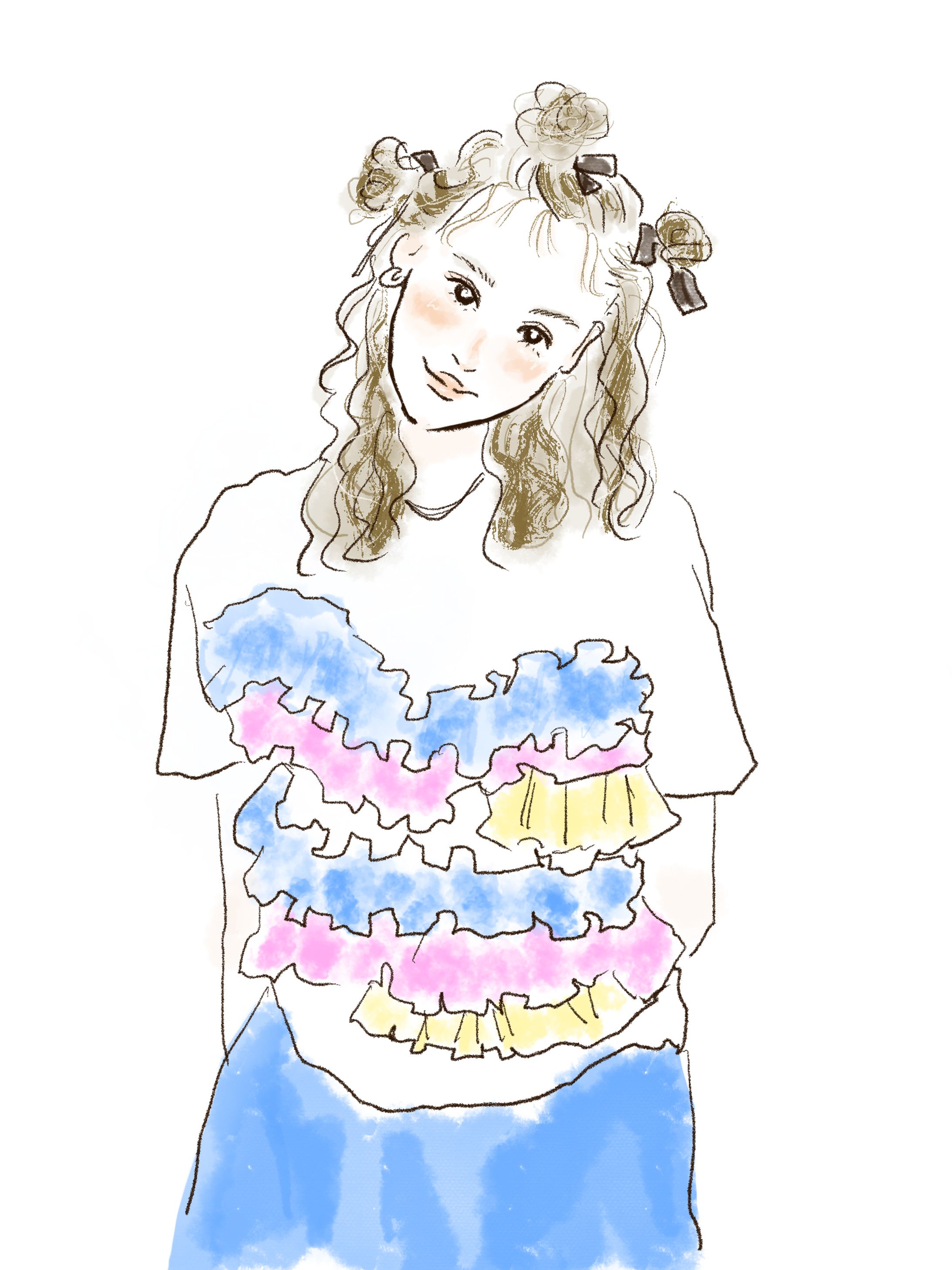 【イラスト】ポップイラスト-1