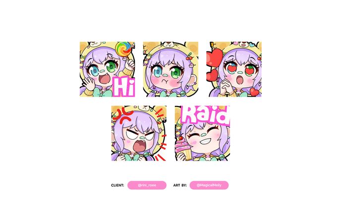 Rini Roe Emotes (2)