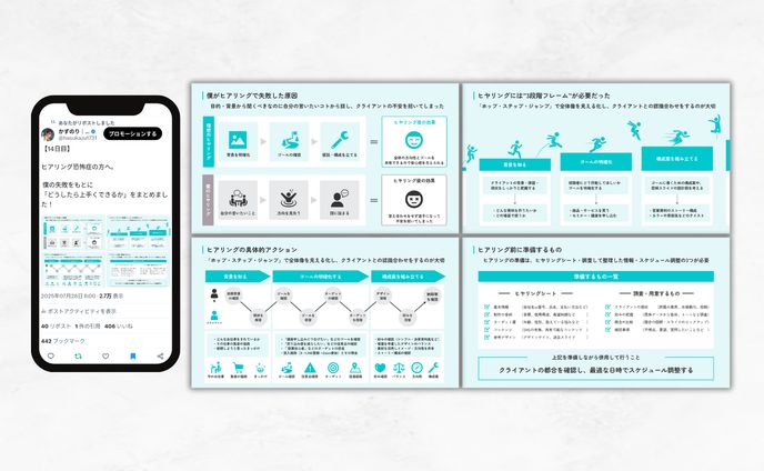 SNS図解｜クライアントワークにおけるヒヤリングについて