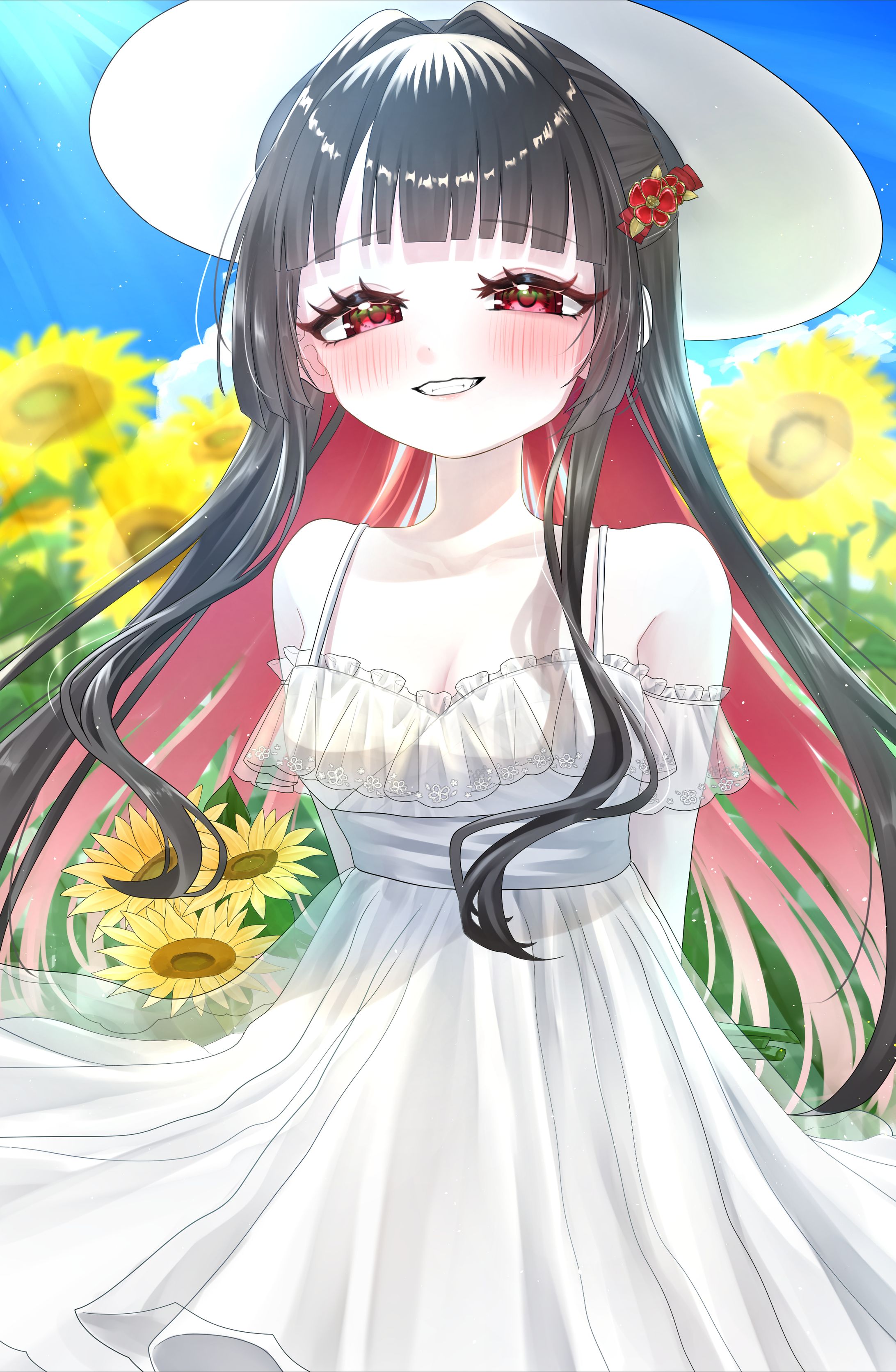 古椿姫メル様 ｜一枚絵-1