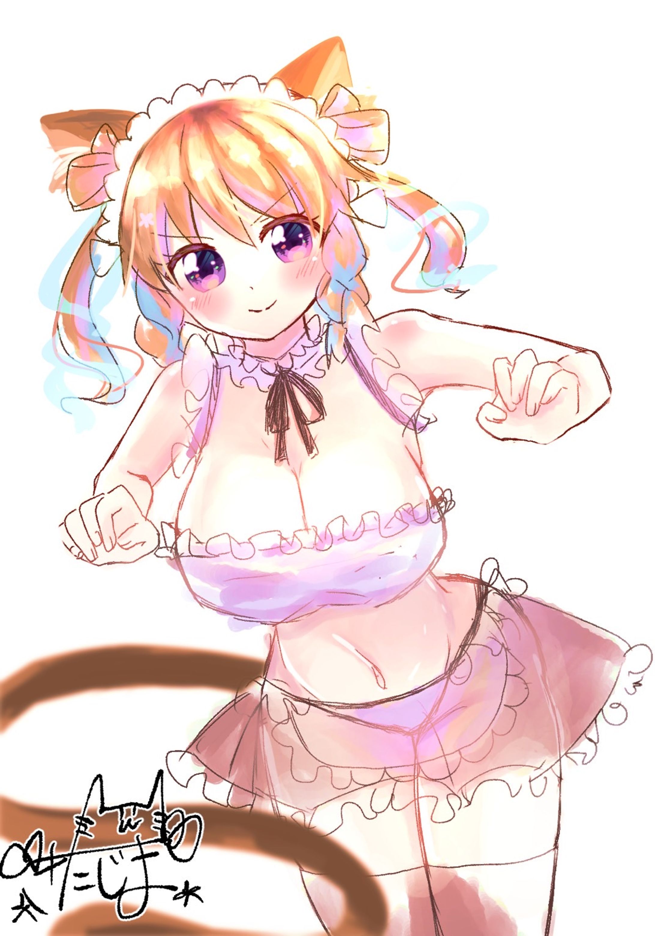 北島ふぉあ_メイド服-1