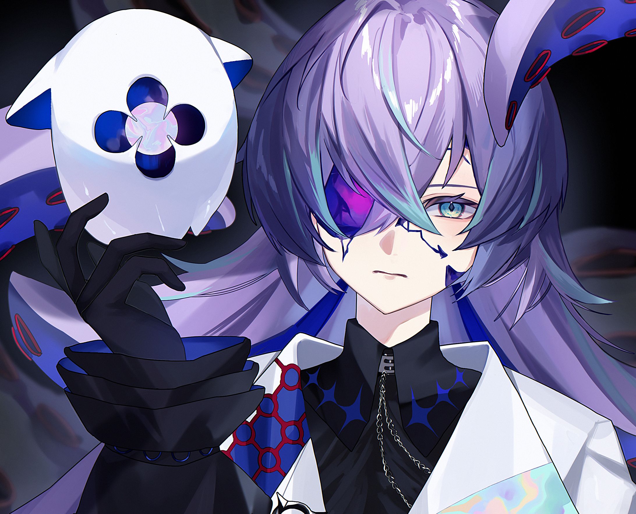 FA：にじさんじ / 星導ショウ 1枚絵-1