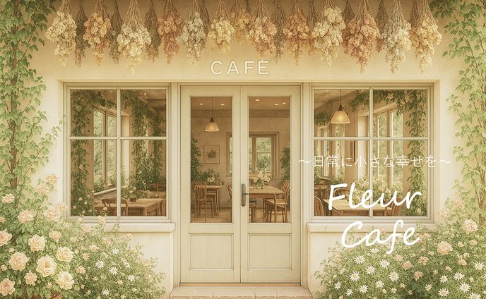 架空サイト「コーヒーとお花のカフェ」