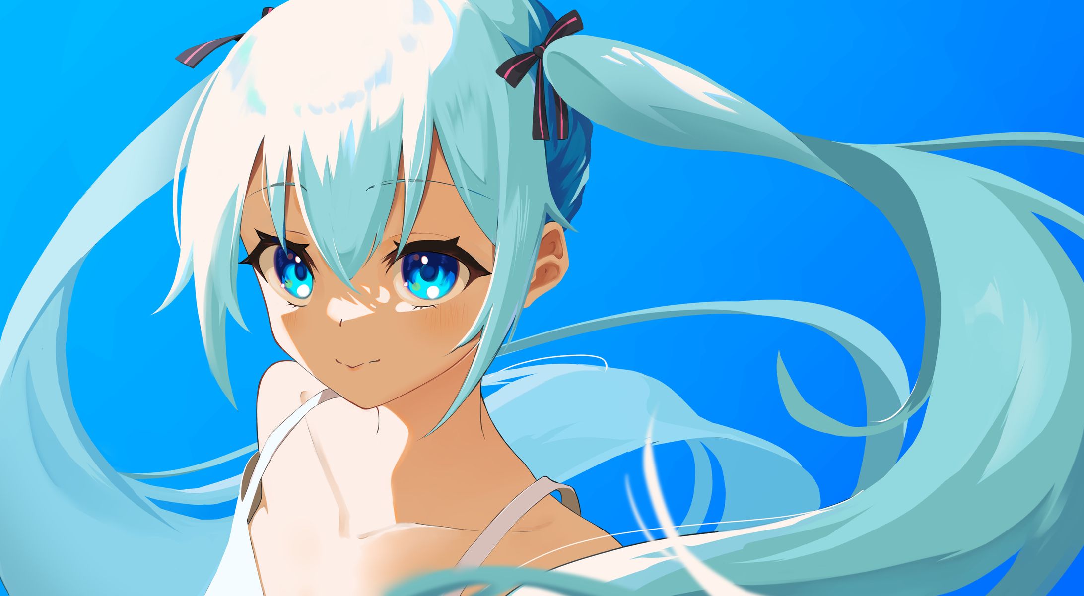 イラスト　初音ミク-1