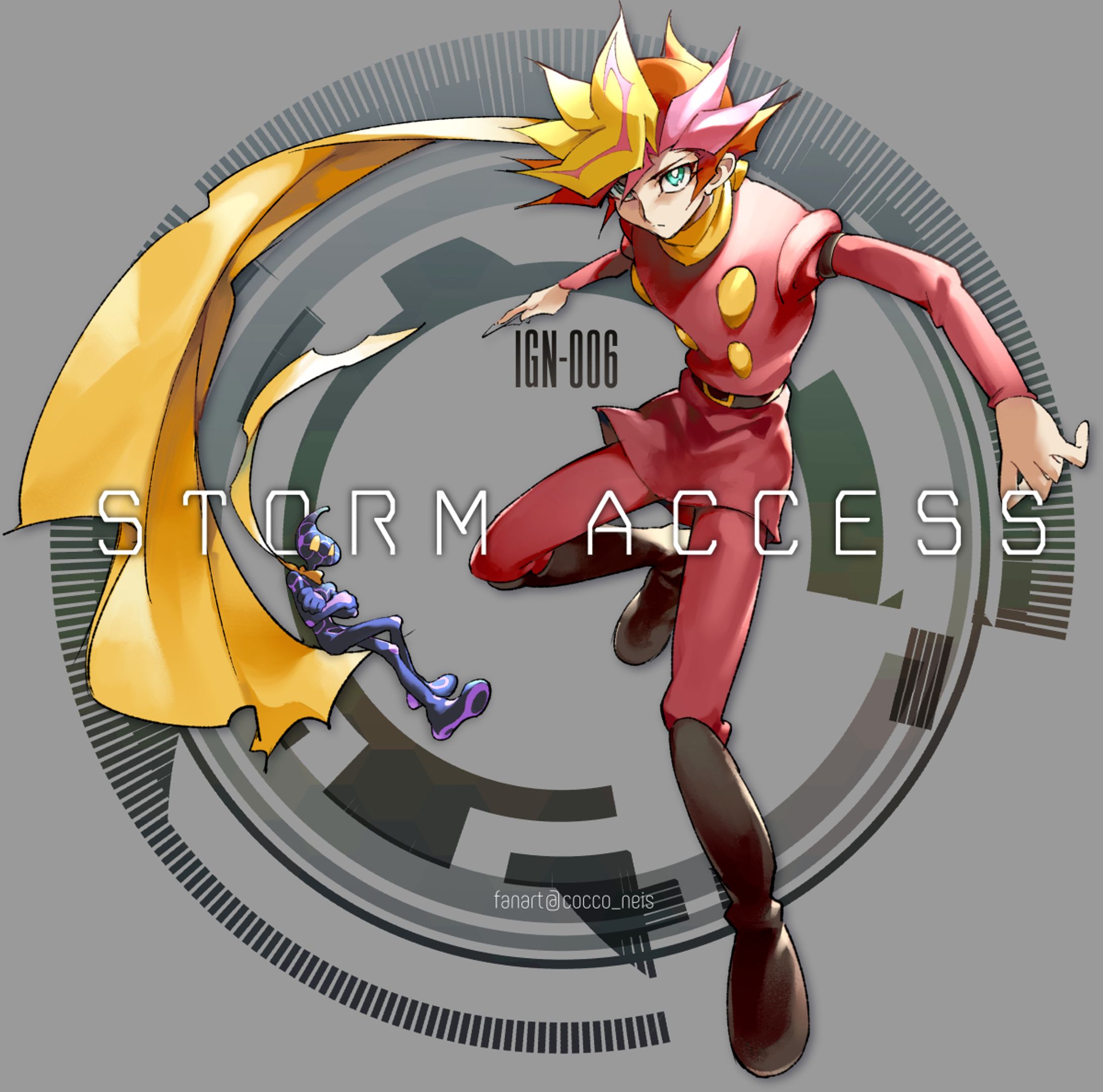 【習作】遊戯王VRAINSファンアート-1