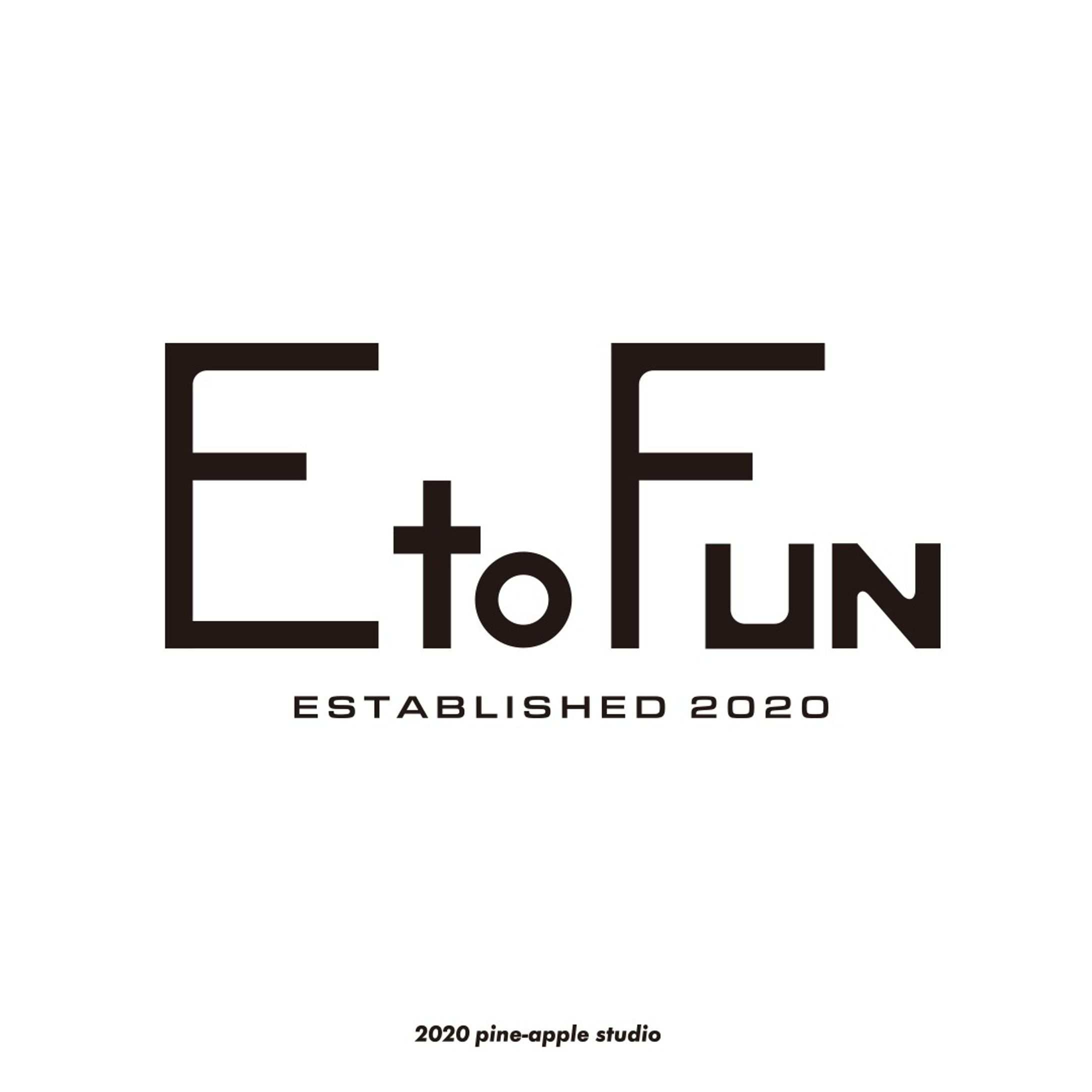 EtoFun合同会社様　logotype
2020年
映像制作会社-1