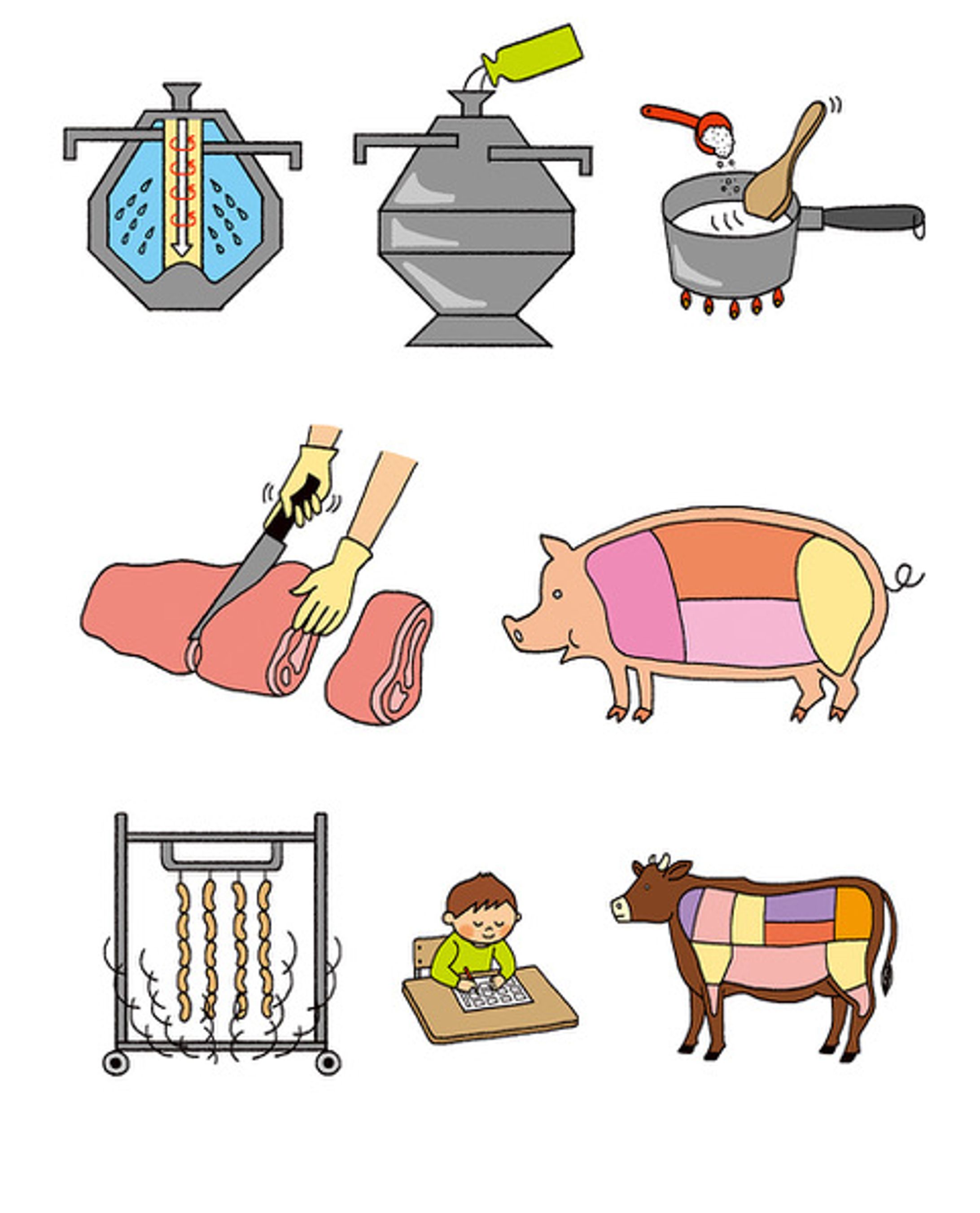 すがたをかえる食べ物のずかん／ポプラ社-1