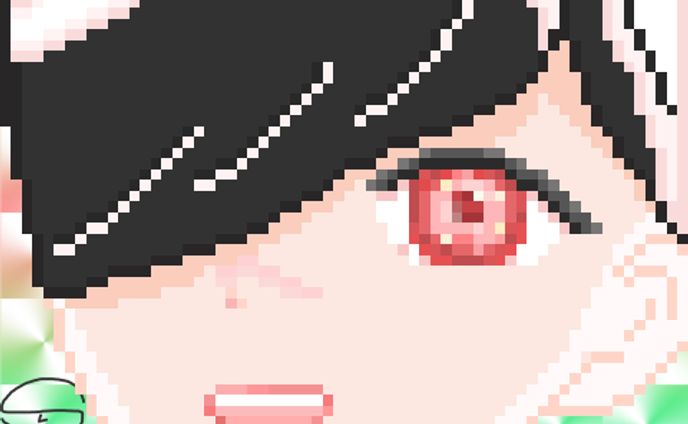 天野明先生の色使いを重視したドット絵　