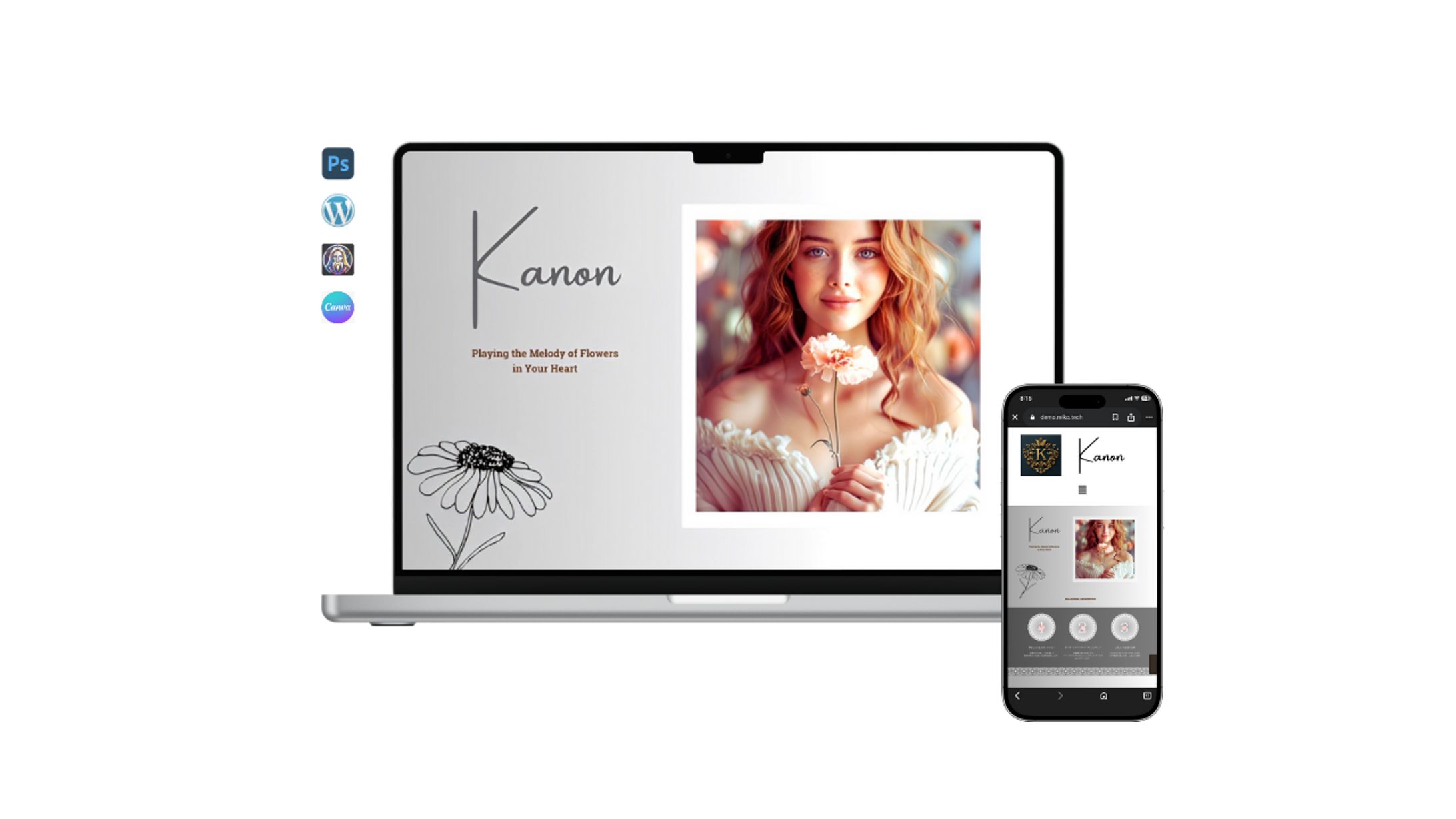 【コンセプト設計】花屋向け ブランド構築サイト（WordPress）-1