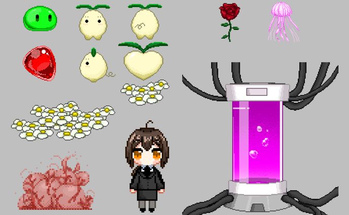 ドット  習作
