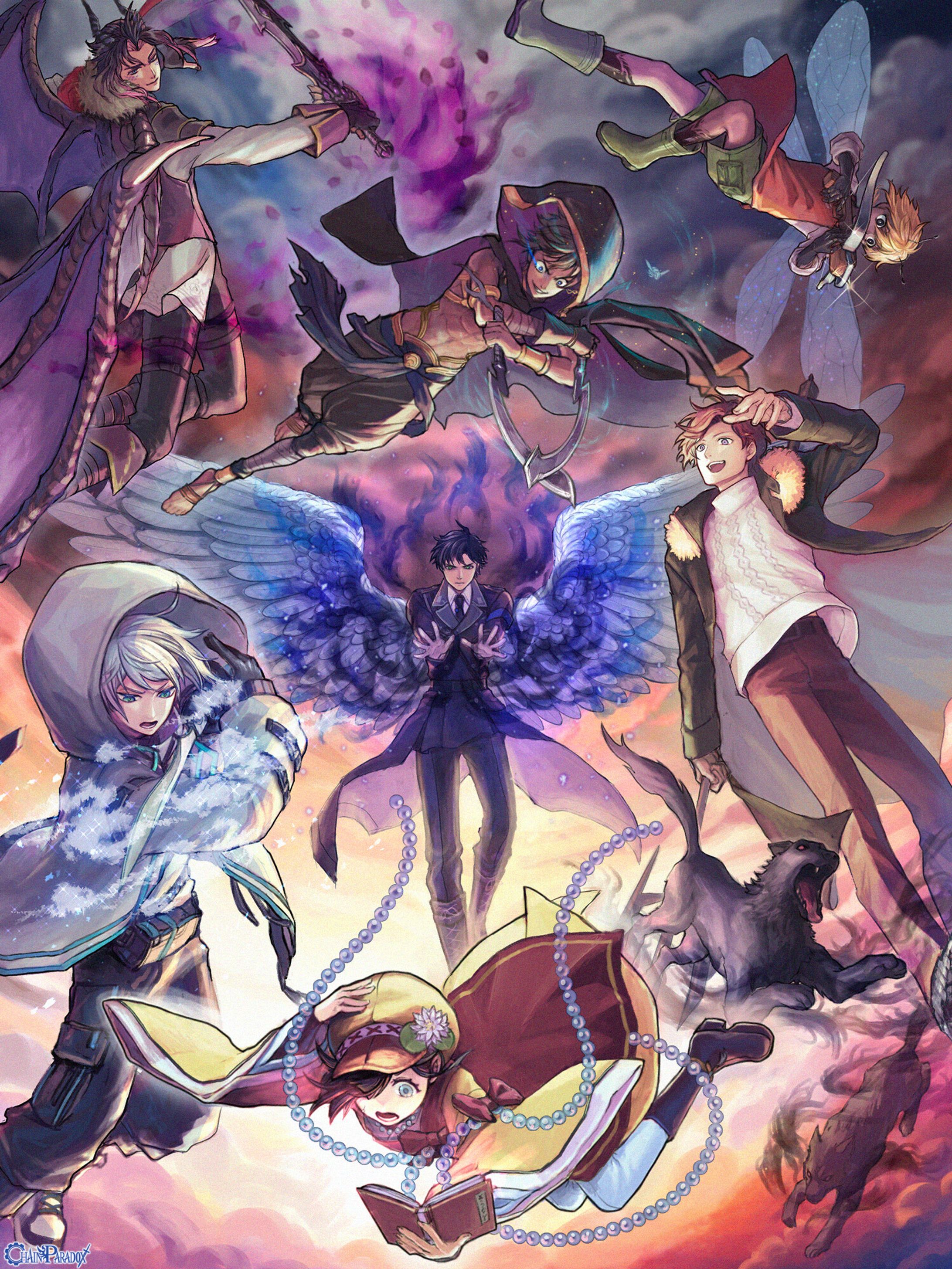 集合絵 / Group illustration (3枚)-1