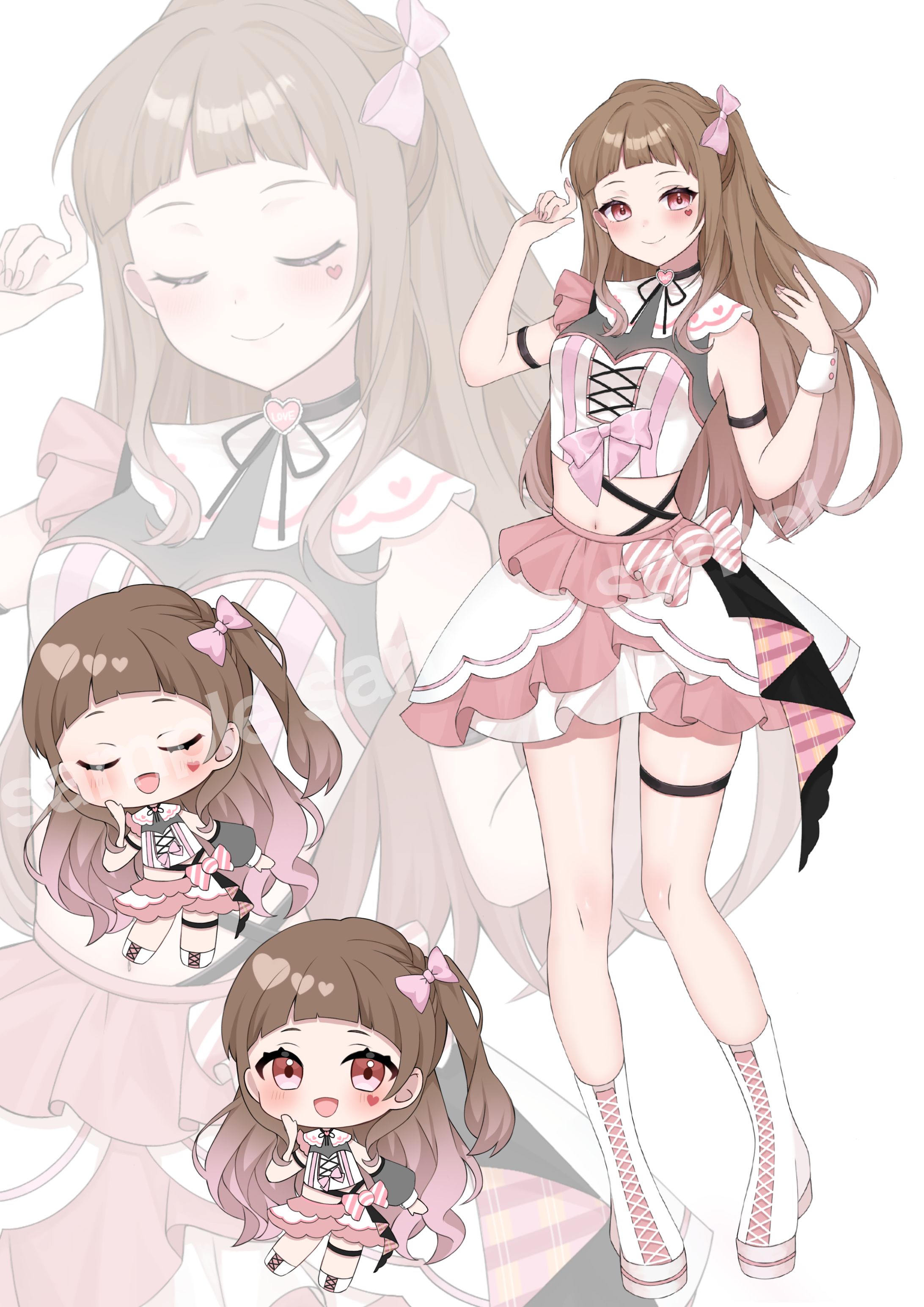 work 音世夢歌様　周年イラスト-1