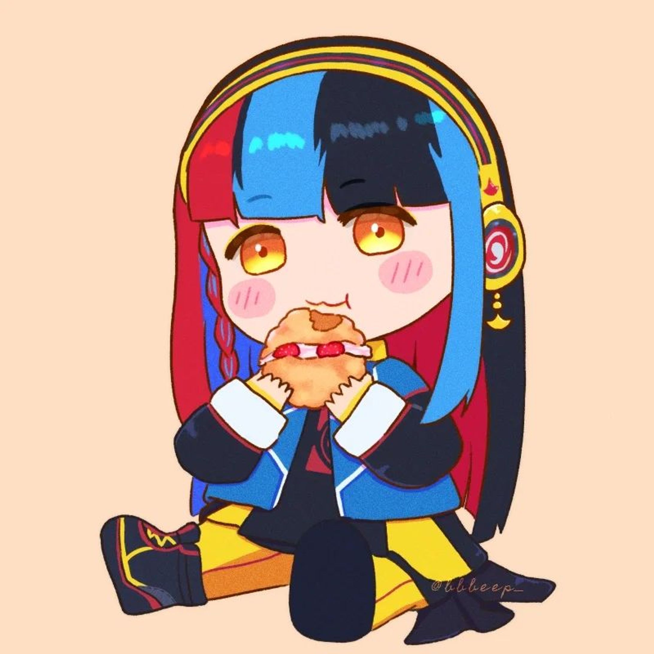 September's acrylic keychain is Haru!. It's available on BOOTH right now (check the latest story for the link). I'm planning to do a different version for the sticker one on later date.
.
.
.
#art #illustration #illust #kamitsubaki_studio #HARUSARUHI #春猿火 #春猿火美術部 #digitaldrawing #digitalart #clipstudiopaint #vsinger #artoninstagram #artistsoninstagram-1