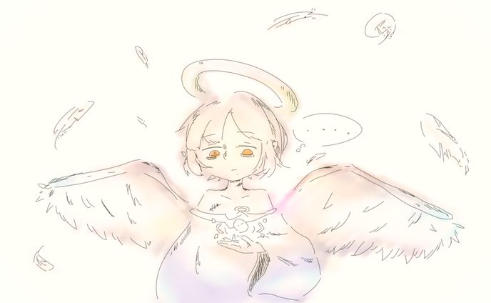 一枚イラスト、歌が聴ける