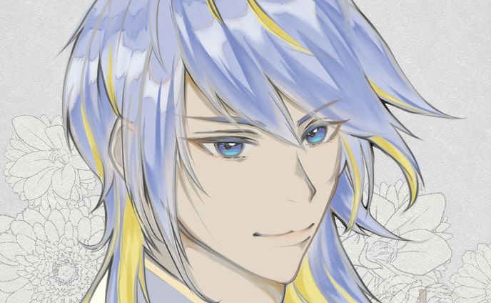 「白と黒の聖女」ファンアート２