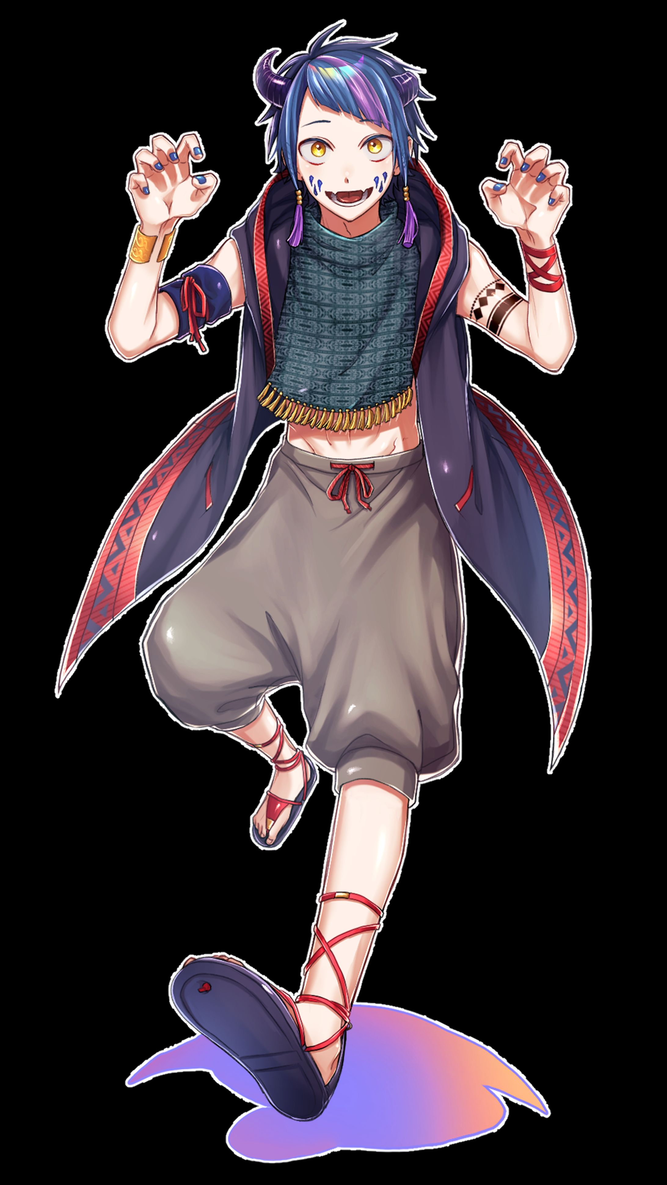 創作キャラ立ち絵単体-1