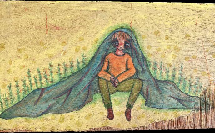 キャンバス画
