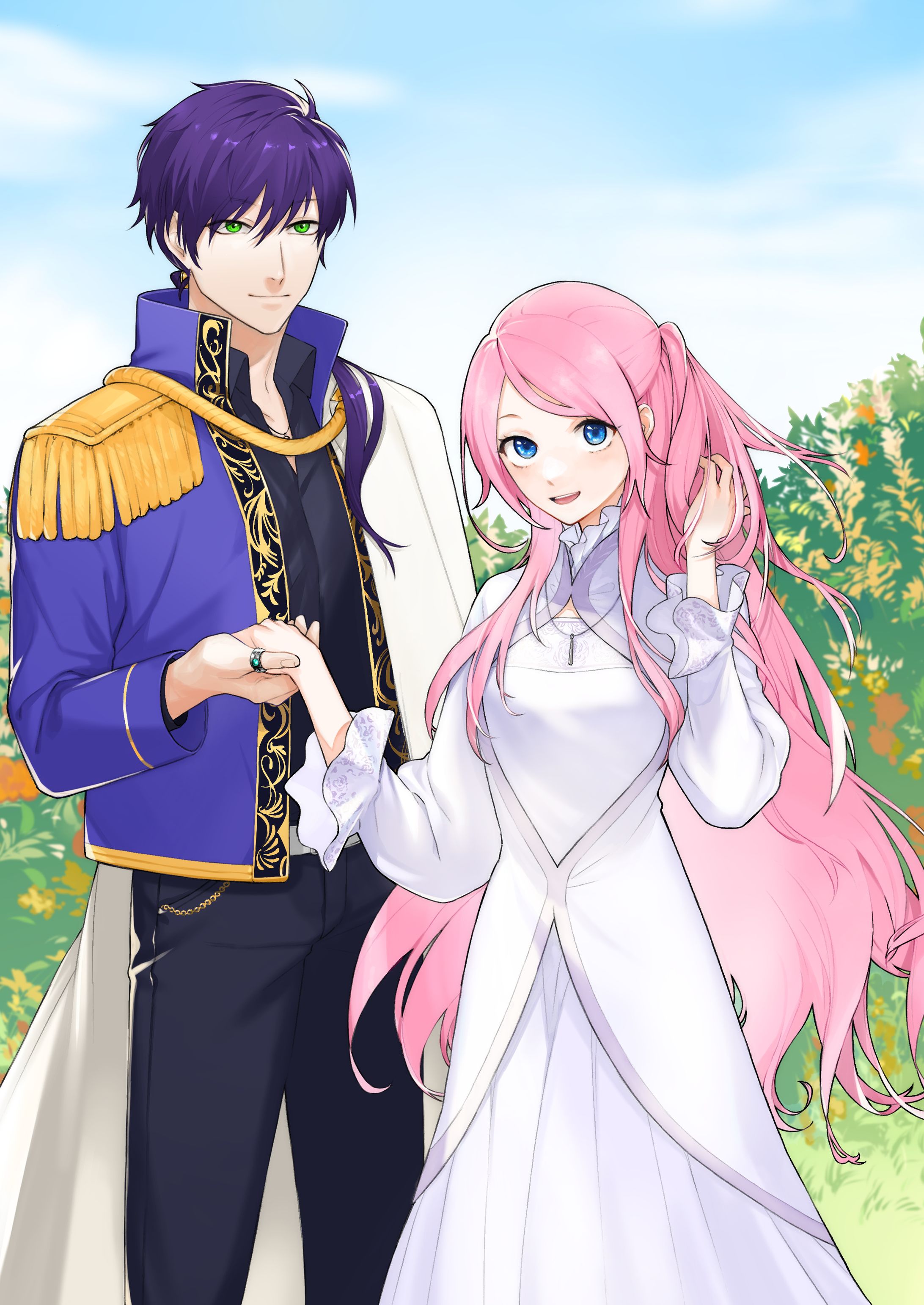 商業　小説表紙イラスト-1