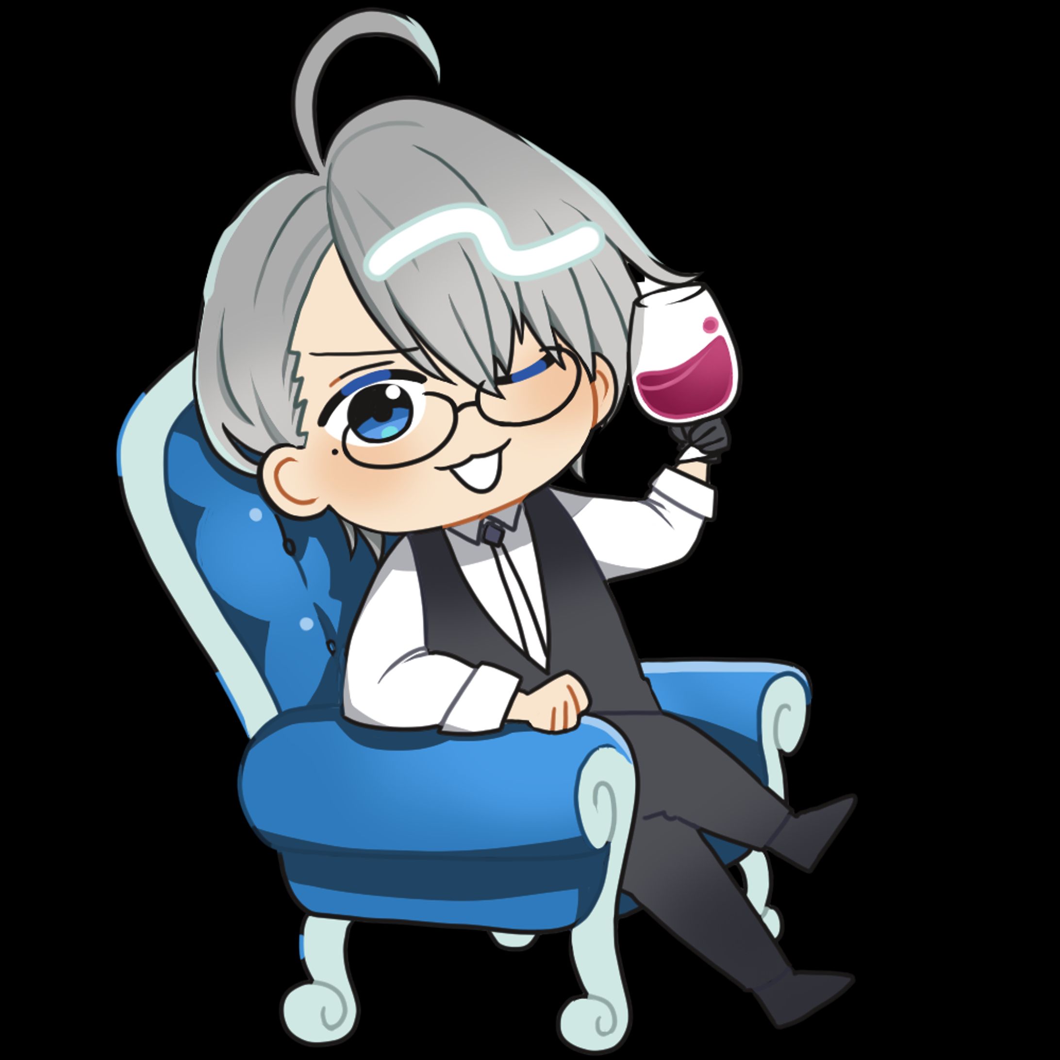 かなえ先生　デフォルメイラスト-1