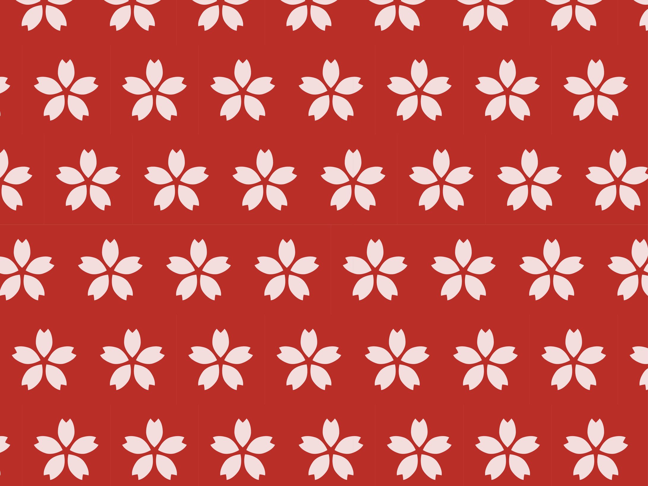 textile　桜-1