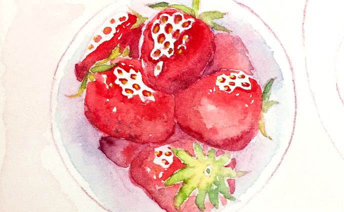 水彩作品