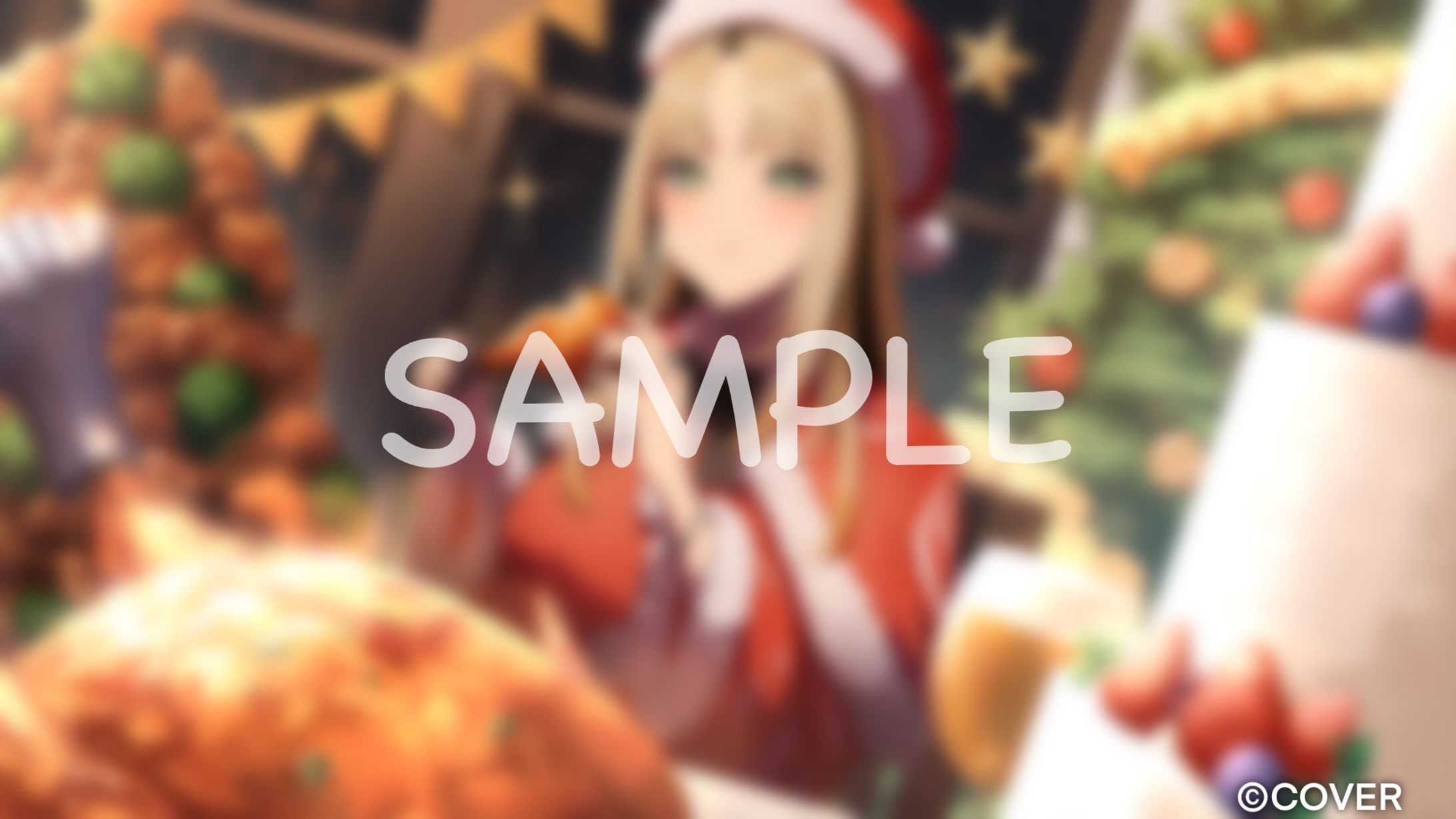 ホロライブ「FLOW GLOW」所属　虎金妃笑虎様　12月メンバーシップ限定壁紙-1