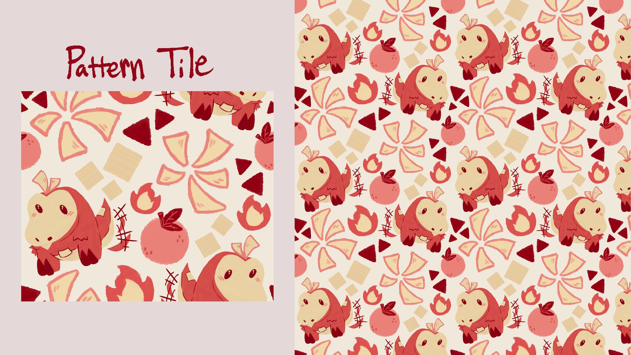 Fuecoco Pattern-1