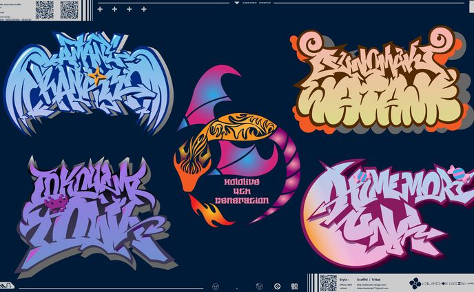 Hololive 4th Generation Graffiti