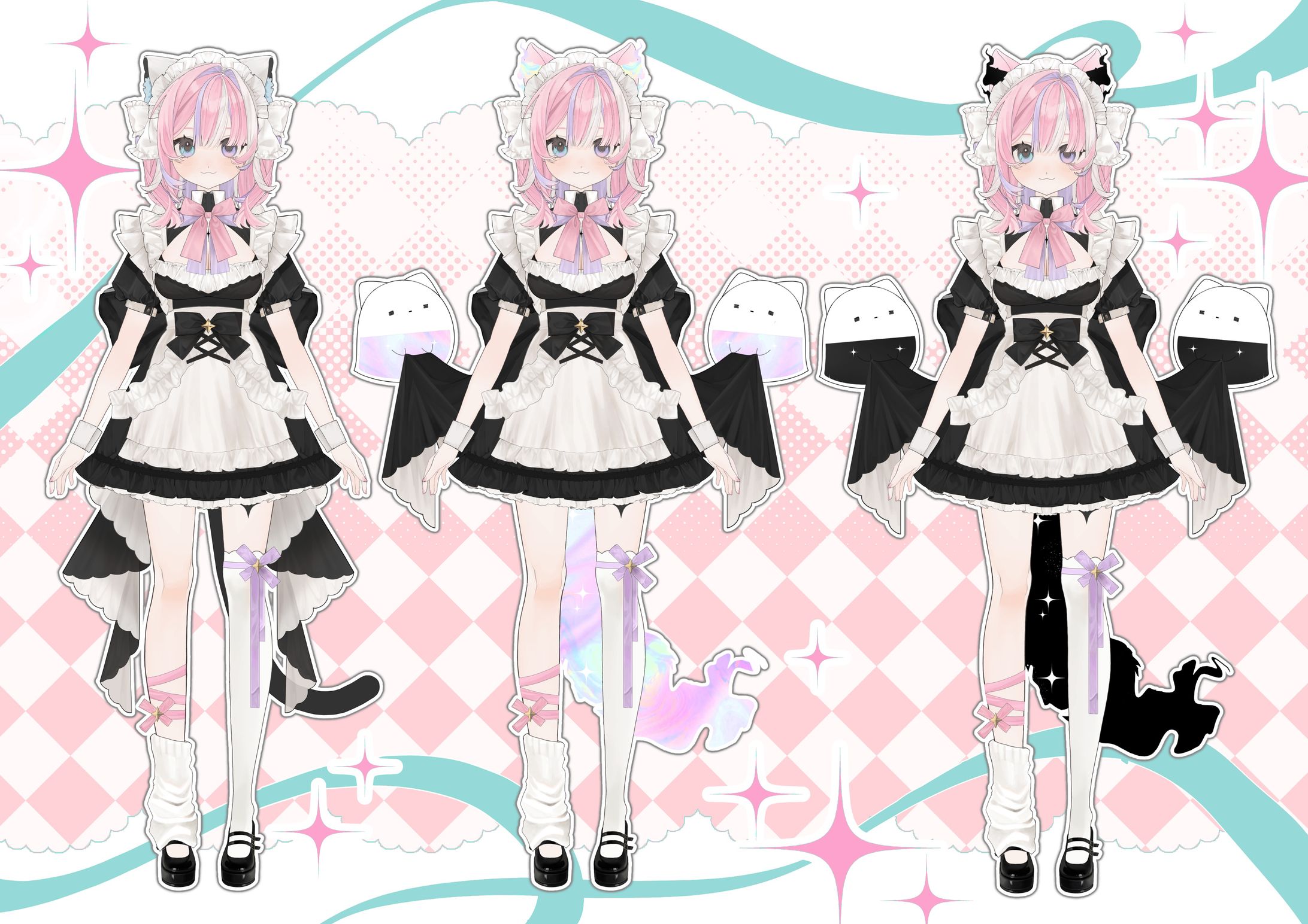 化け猫メイド差分-1