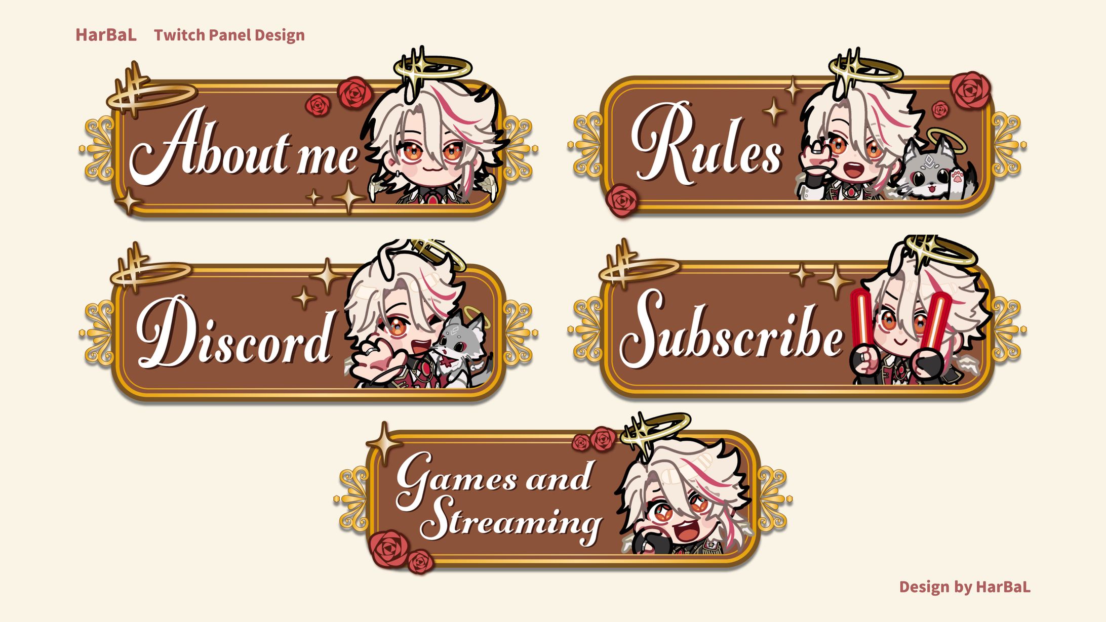HarBaL / Twitch Panel Design-1
