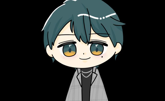 コラボ配信サムネ用イラスト