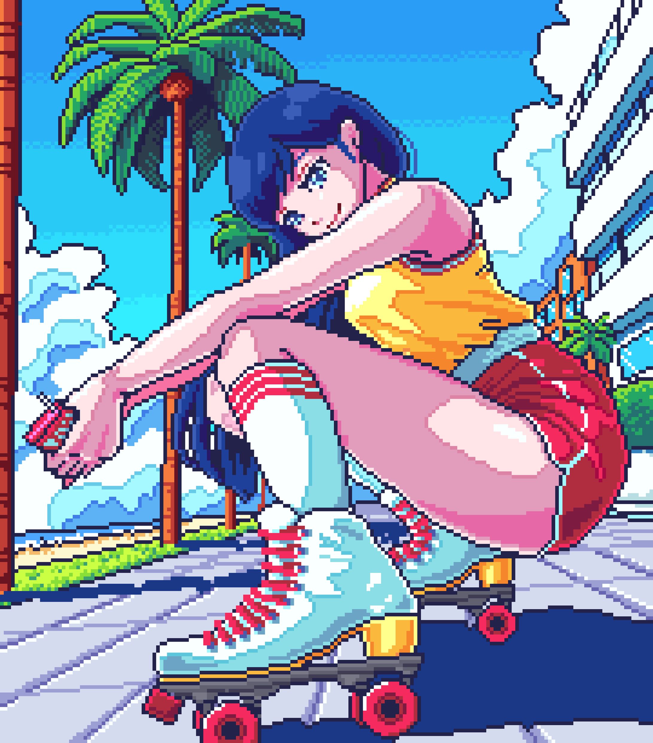 個人制作「RollerGirl」-1