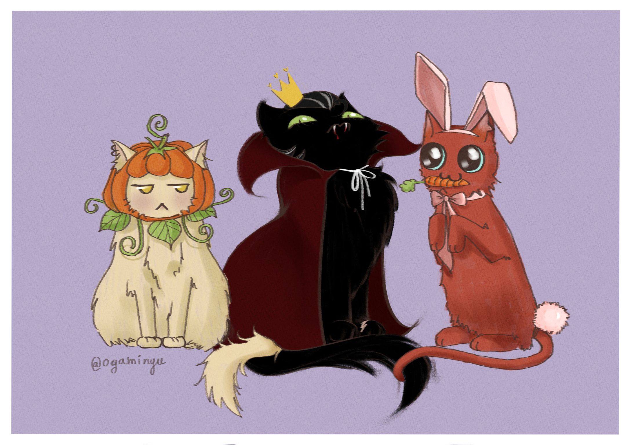 halloween kandreil kitties-1