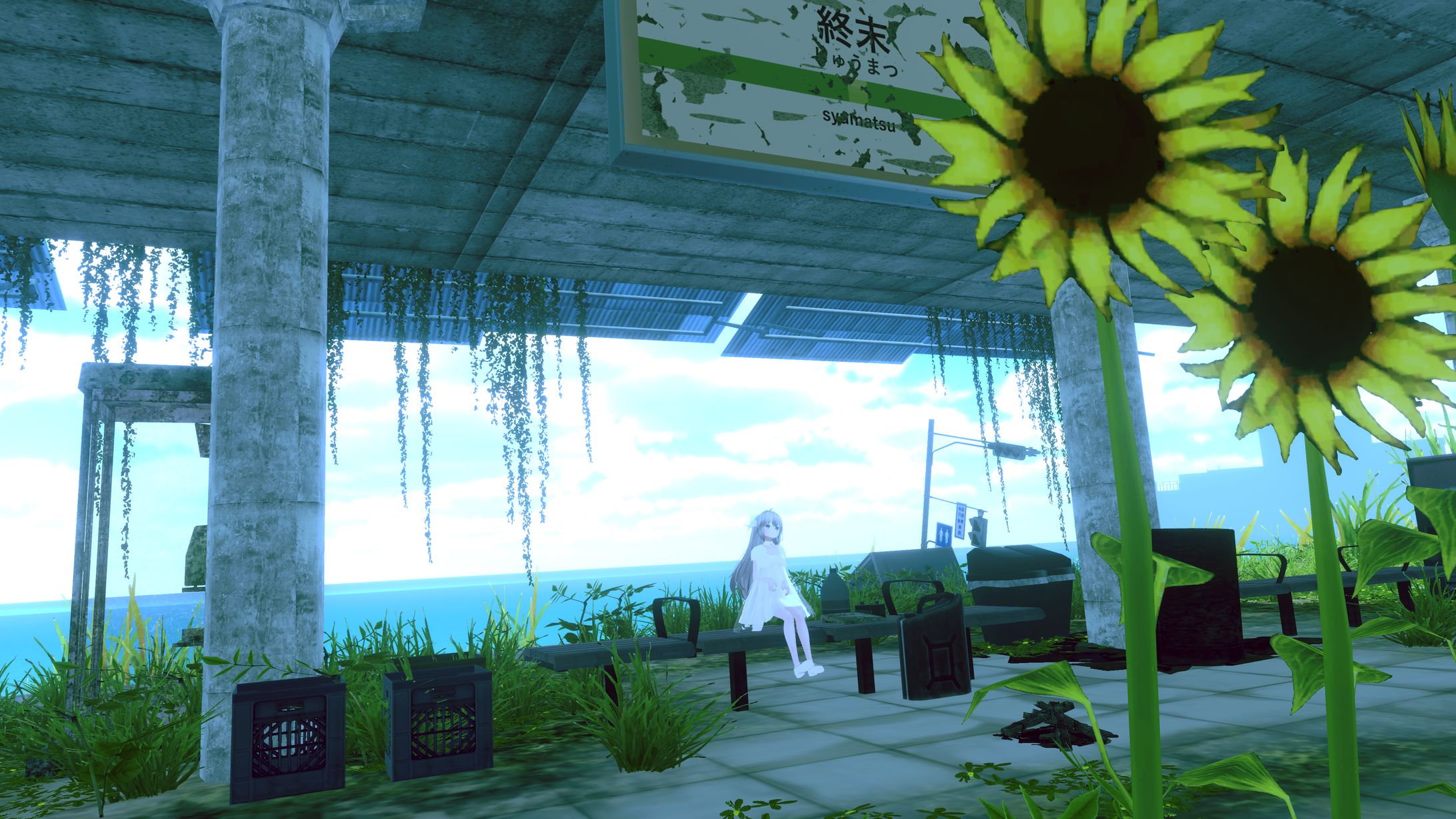 tiwa「終末駅 - post apocalyptic station -」-1