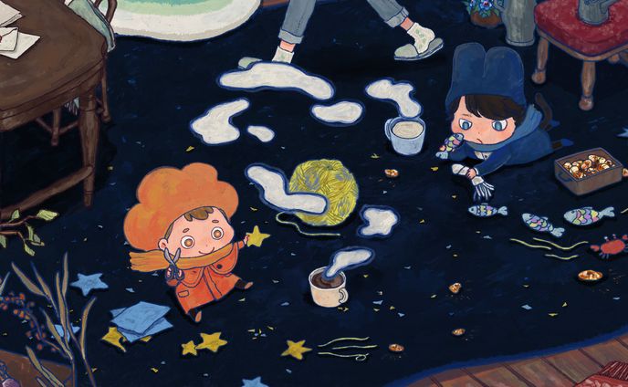 small night sky
