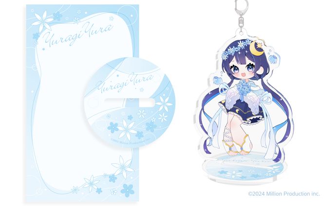 『ミリプロ』ゆらぎゆら様 誕生日記念グッズデザイン