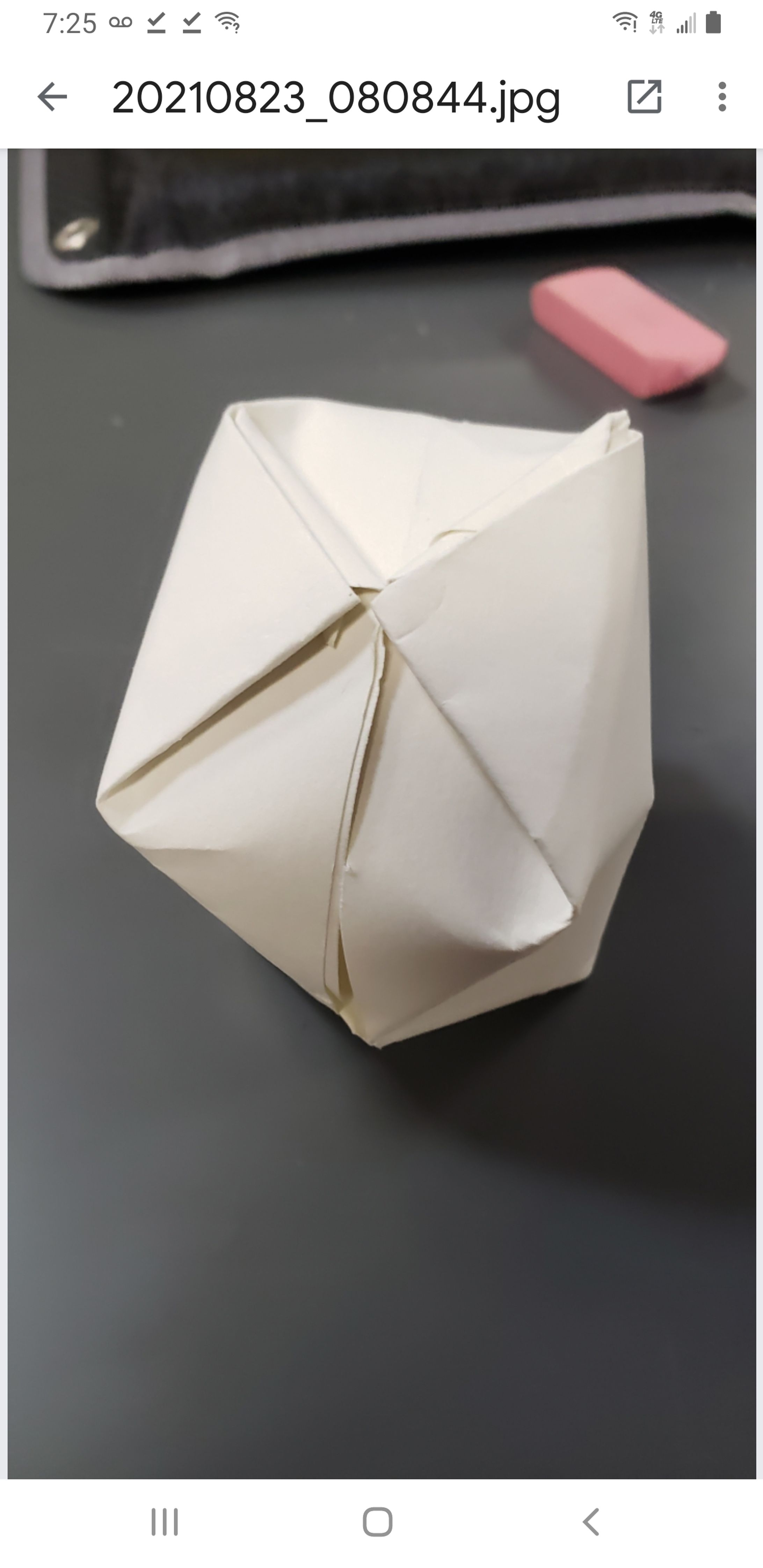 Origami lantern -1