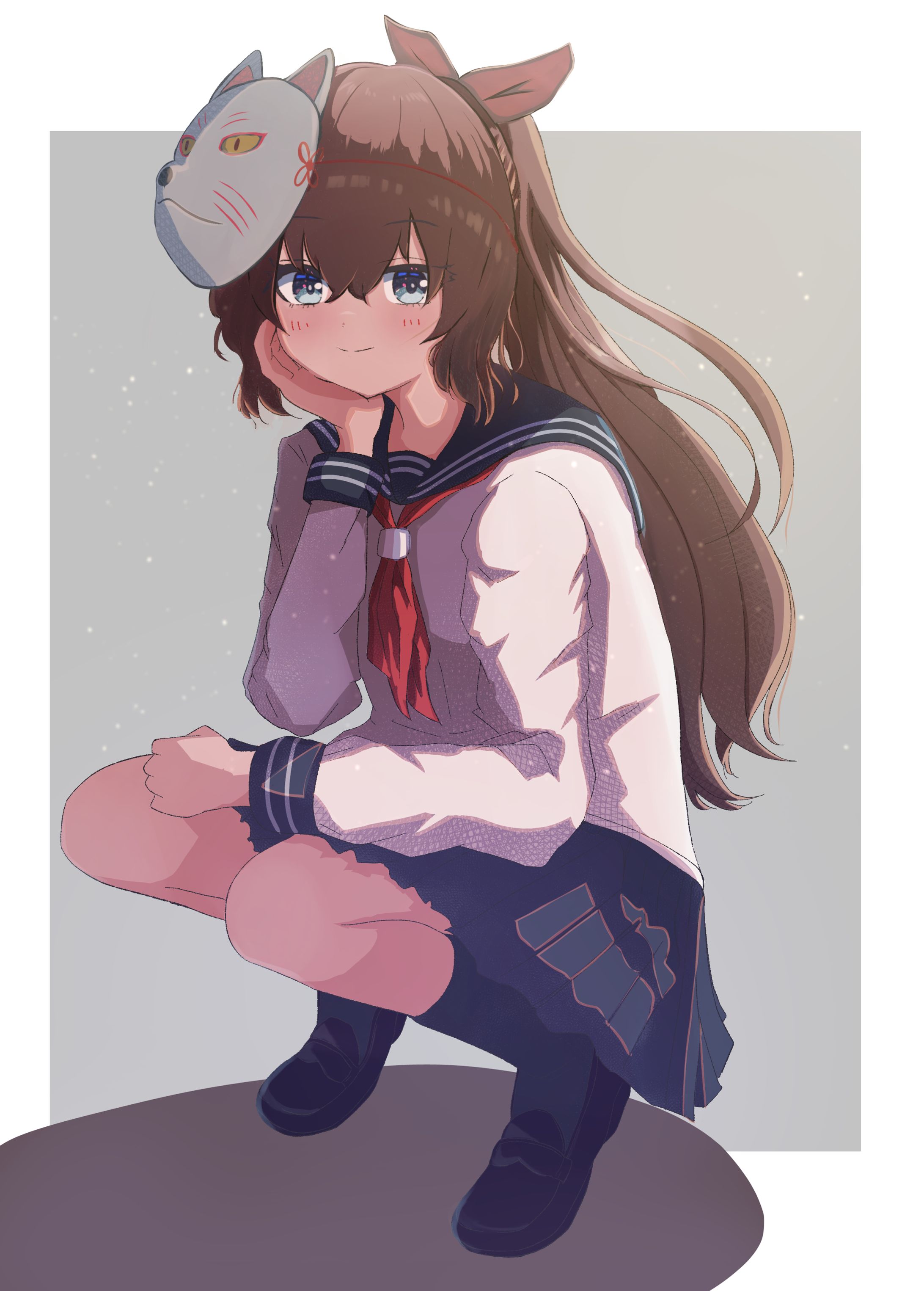 狐面の女の子-1
