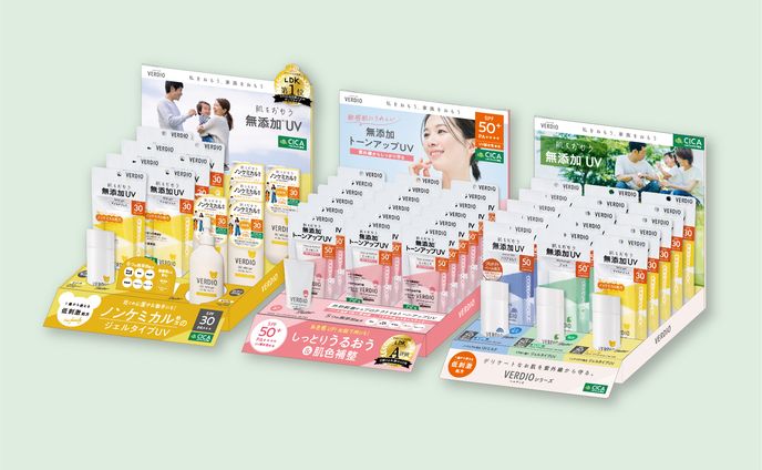 什器（コスメ雑貨）案出し