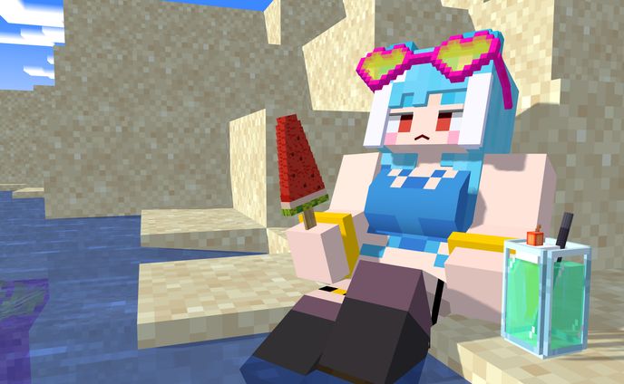 小物も全部つくったやつ