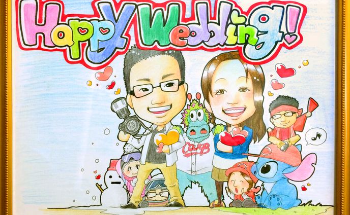 【ウェルカムボード】結構披露宴②