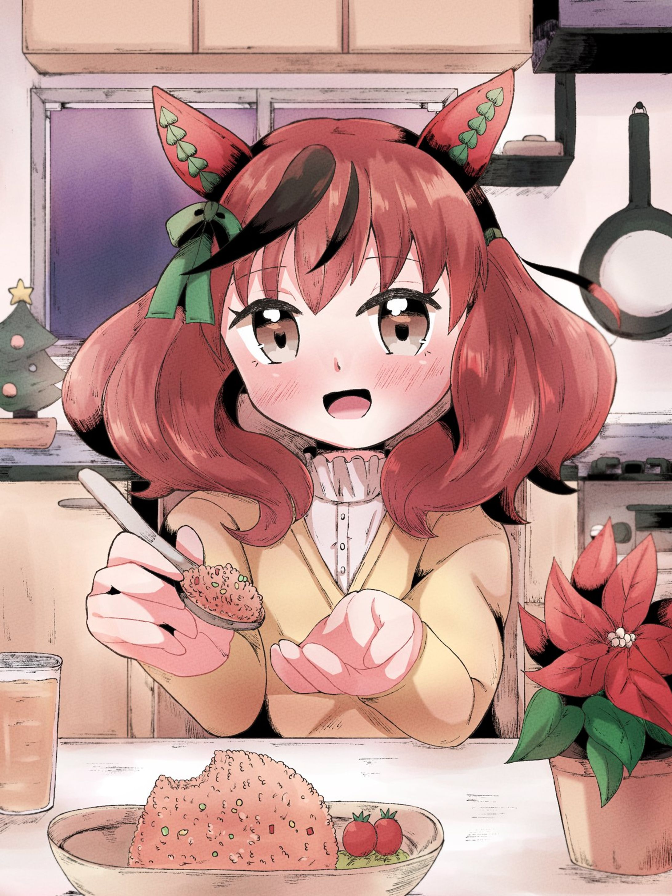 【ウマ娘】クリスマスを過ごすナイスネイチャ-1