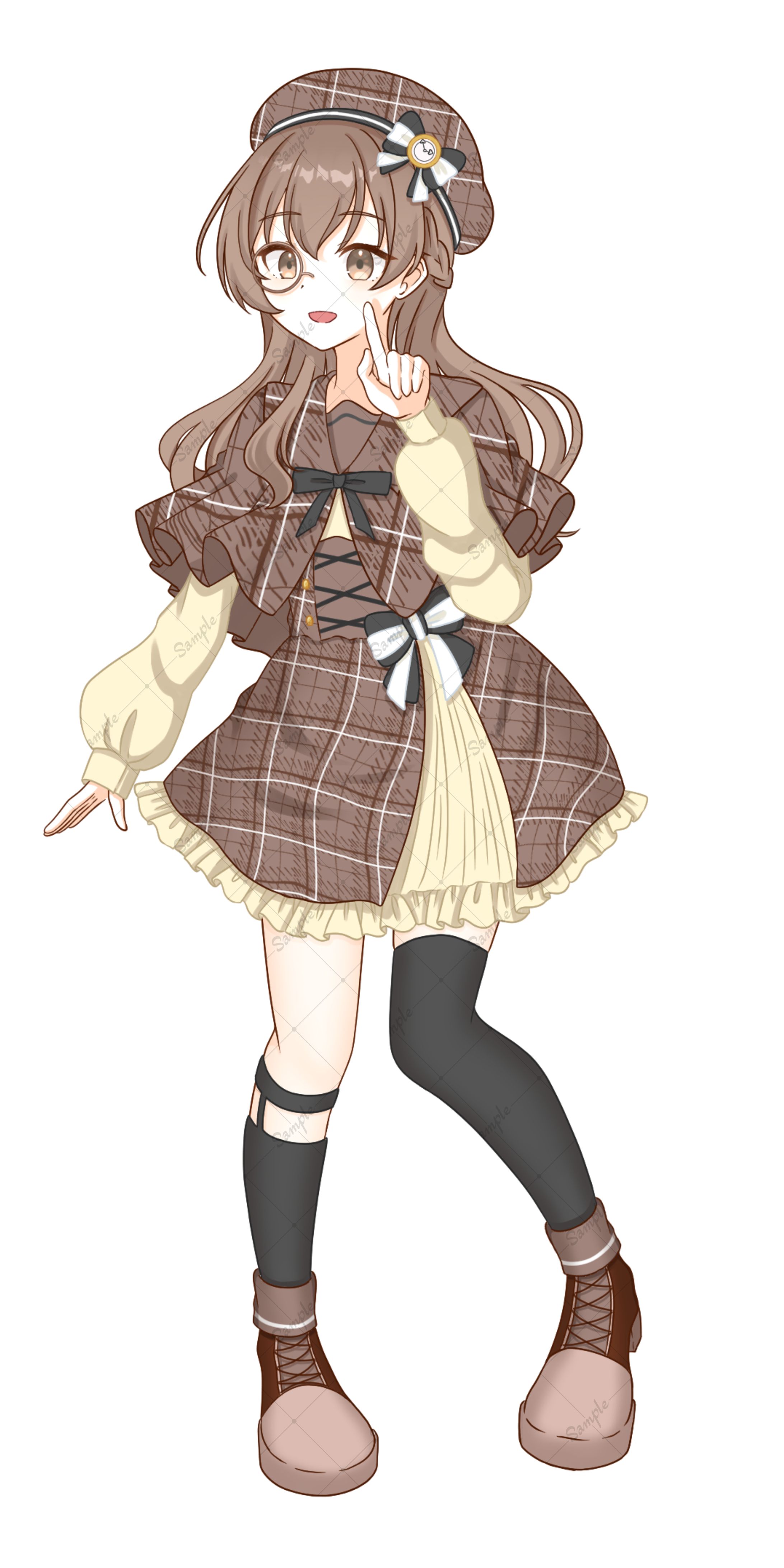 ココナラ納品 グッズ用イラスト-1