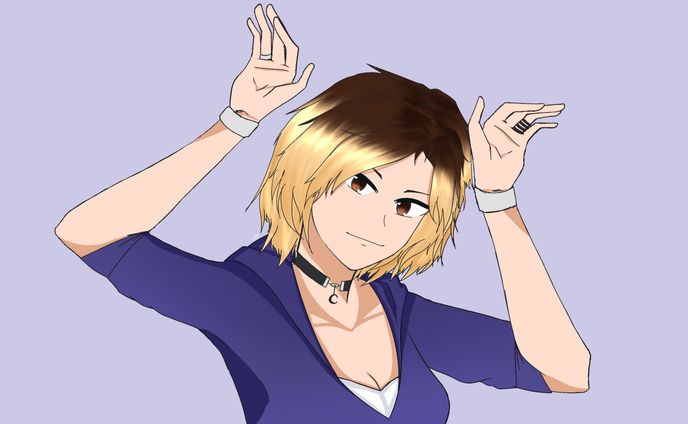 digital art、girl