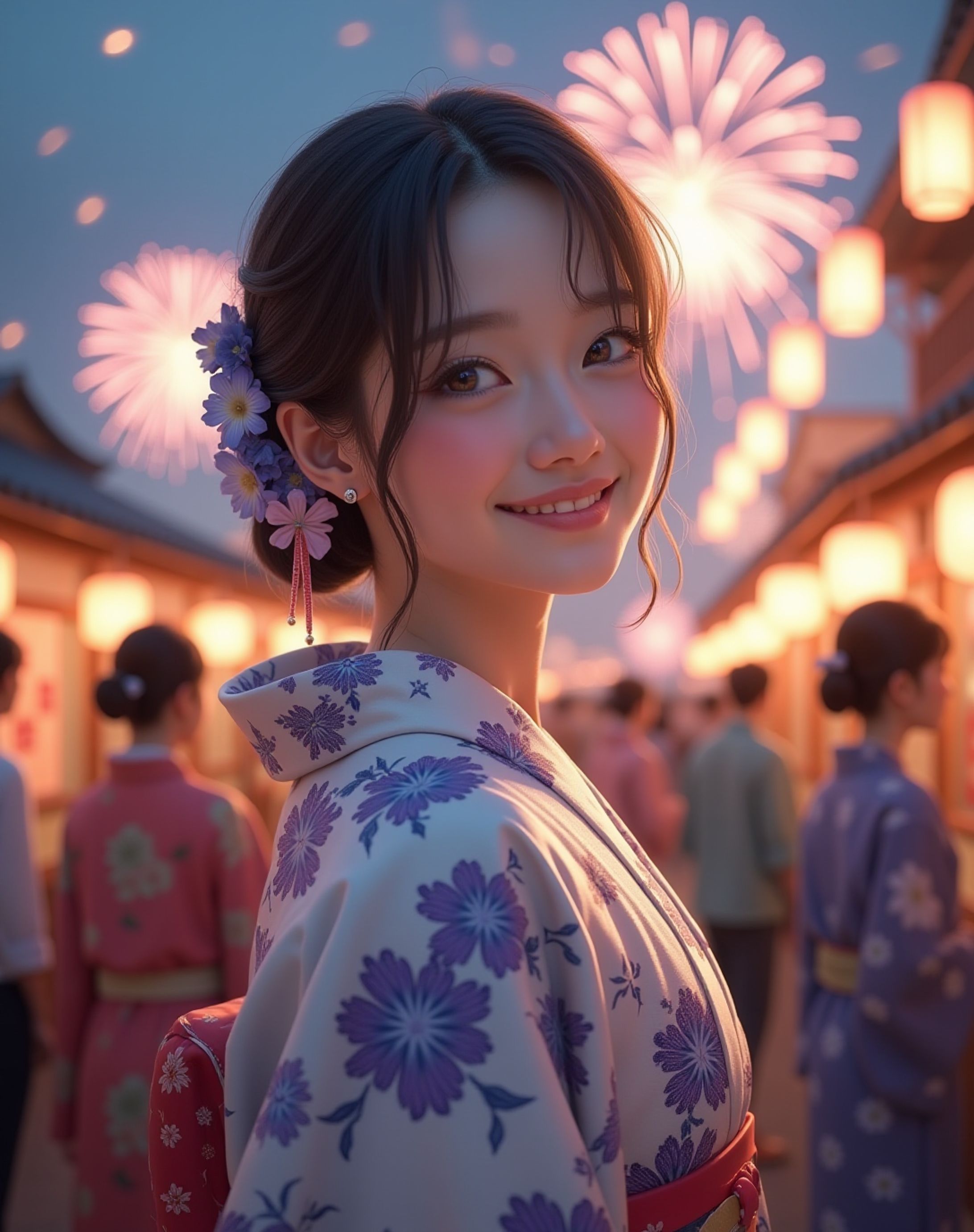 Realistic Portrait Summer-1