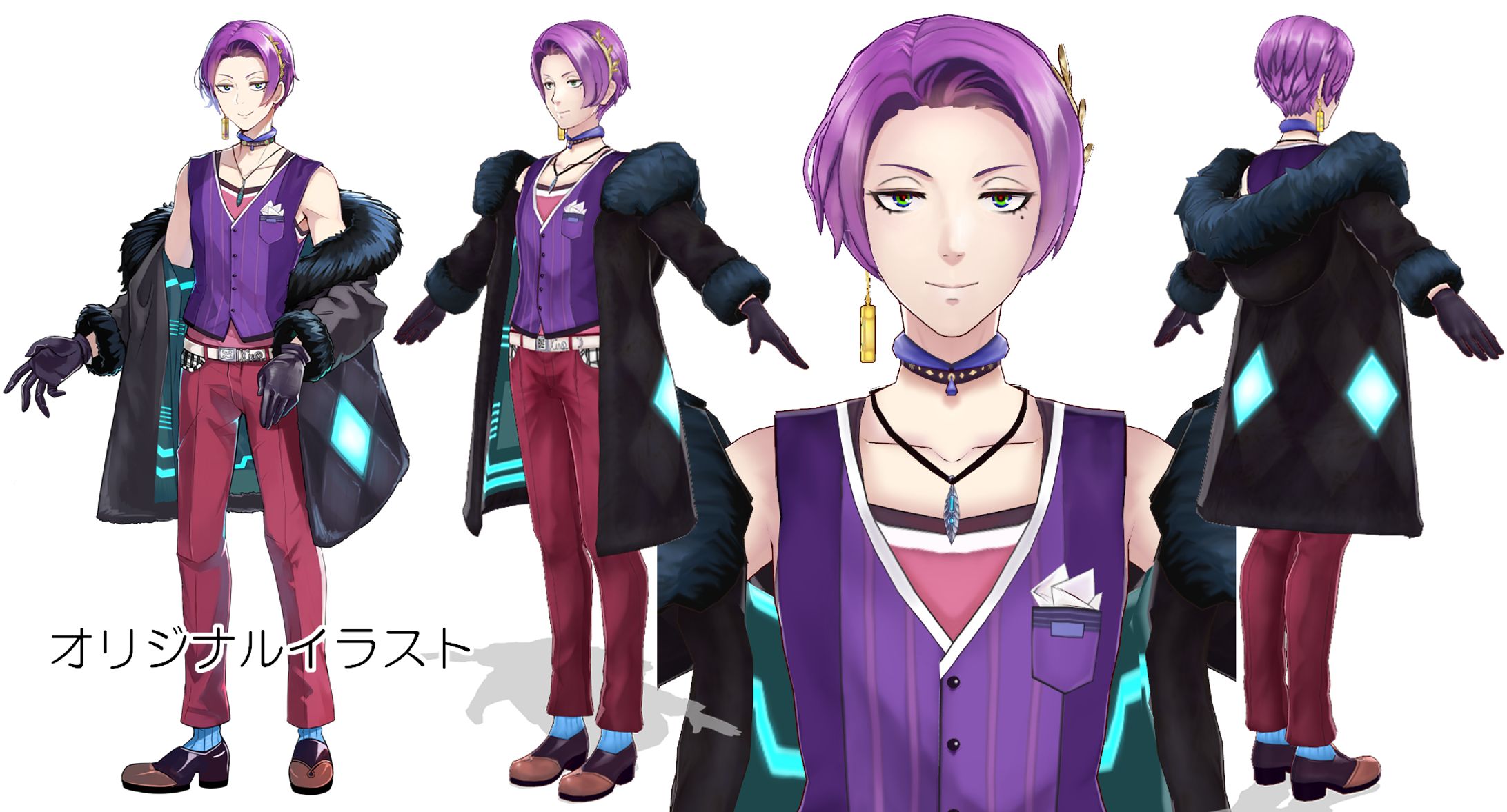 2Dイラストから3Dモデル化-1