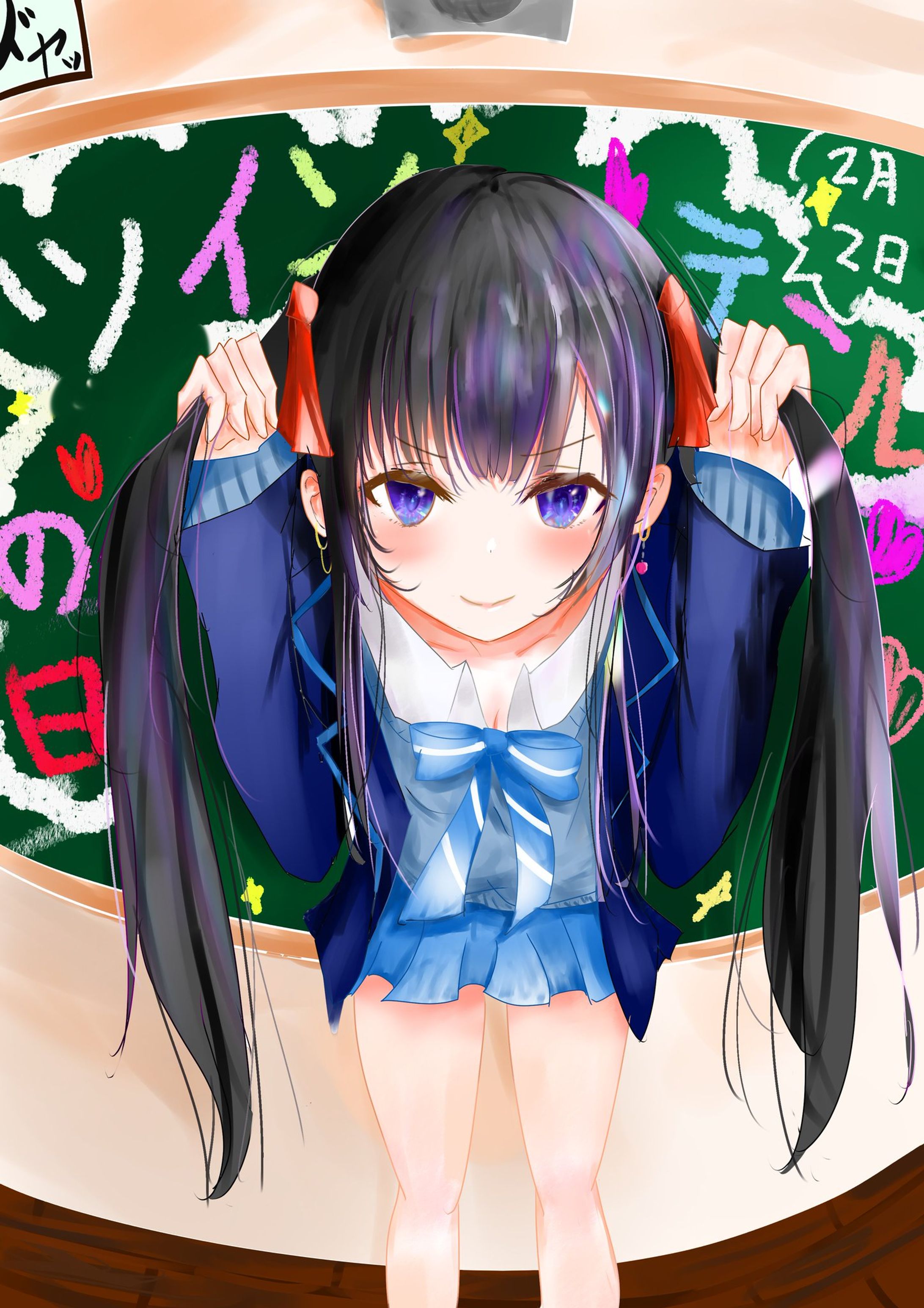 ツインテ女の子-1