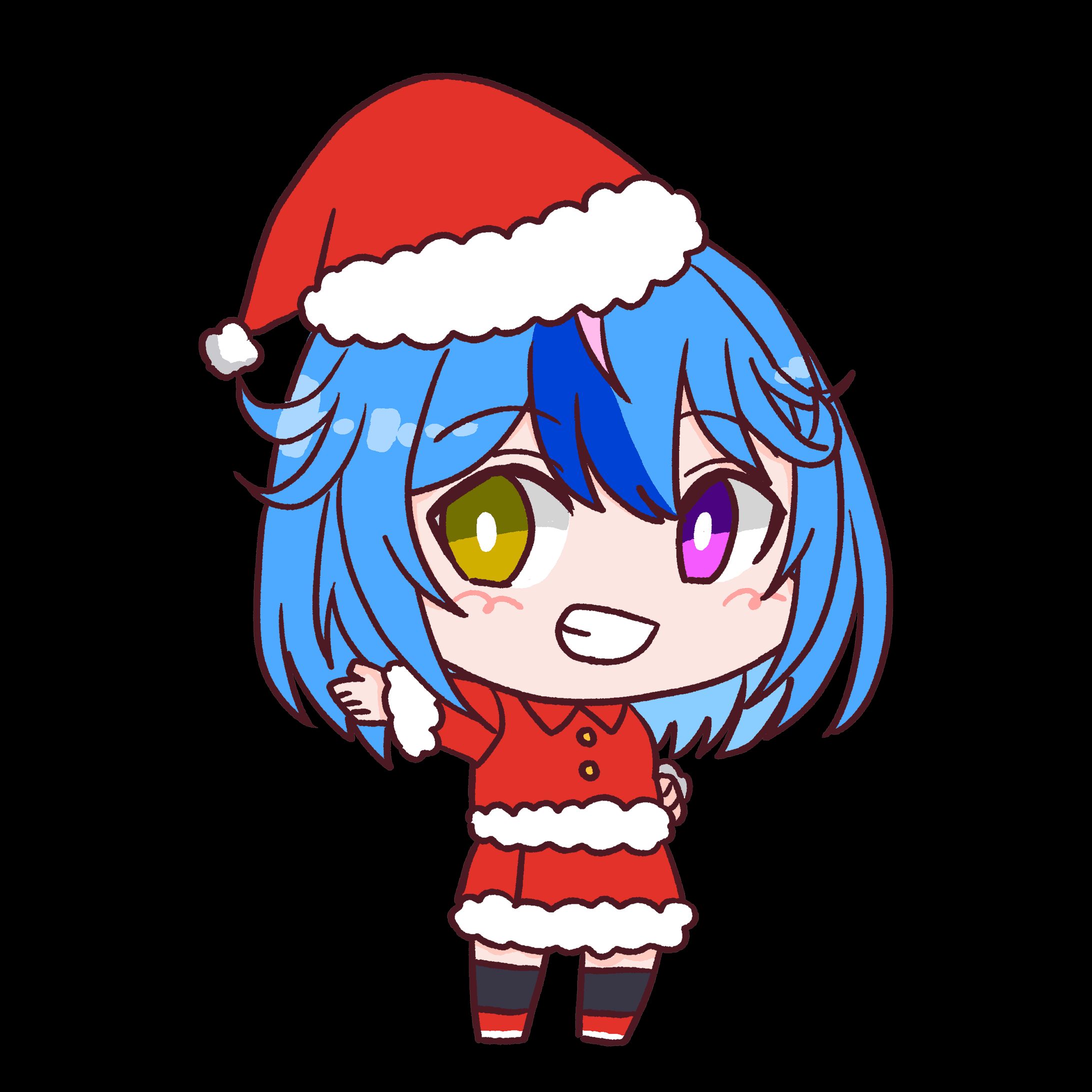 アリーザ・レイ様クリスマス立ち絵-1